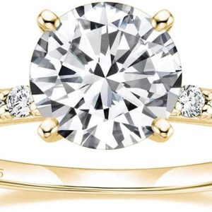 1.25 CT Sterling Silver Halo Promise Ring