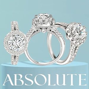 2 Carat Moissanite Engagement Rings Jewelry for Women 2