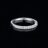 Eternity Ring Elegant Round Cut Band angle