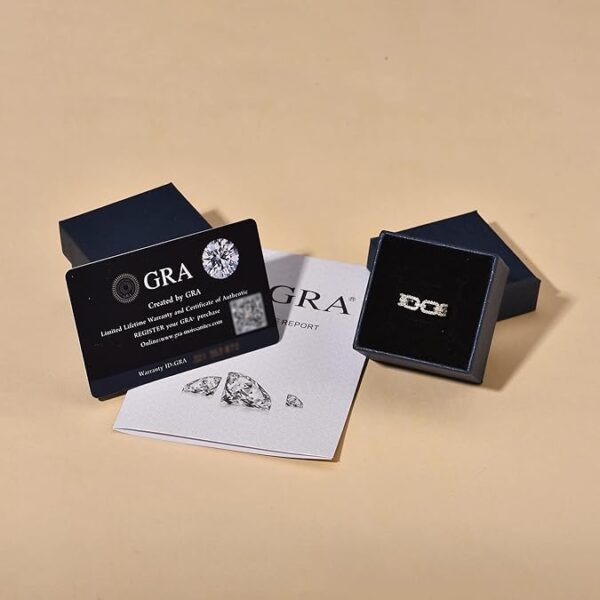 Exquisite Lab Created Diamond Silver Pieces box