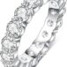 Luxury Moissanite Eternity Ring Collection