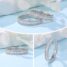 Moissanite Eternity Band with Classic Appeal angle