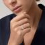 Moissanite Eternity Band with Classic Appeal wear