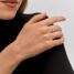 Moissanite Eternity Band with Classic Appeal wears