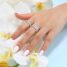 Moissanite Eternity Band with Classic Appeal wewar